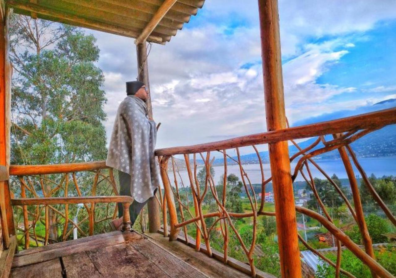 Cabanas Y Glampings Balcon Del Lago Otavalo Esterno foto