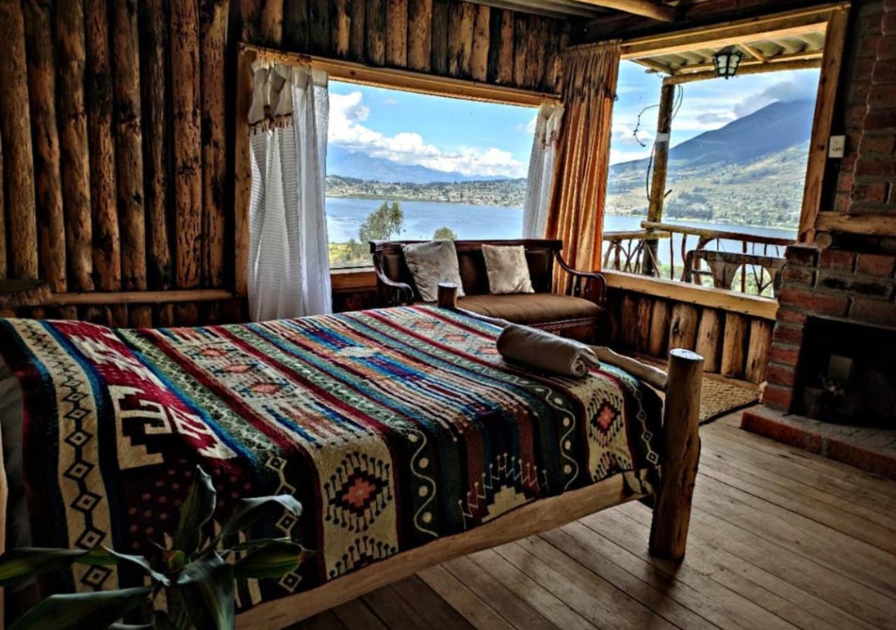 Cabanas Y Glampings Balcon Del Lago Otavalo Esterno foto