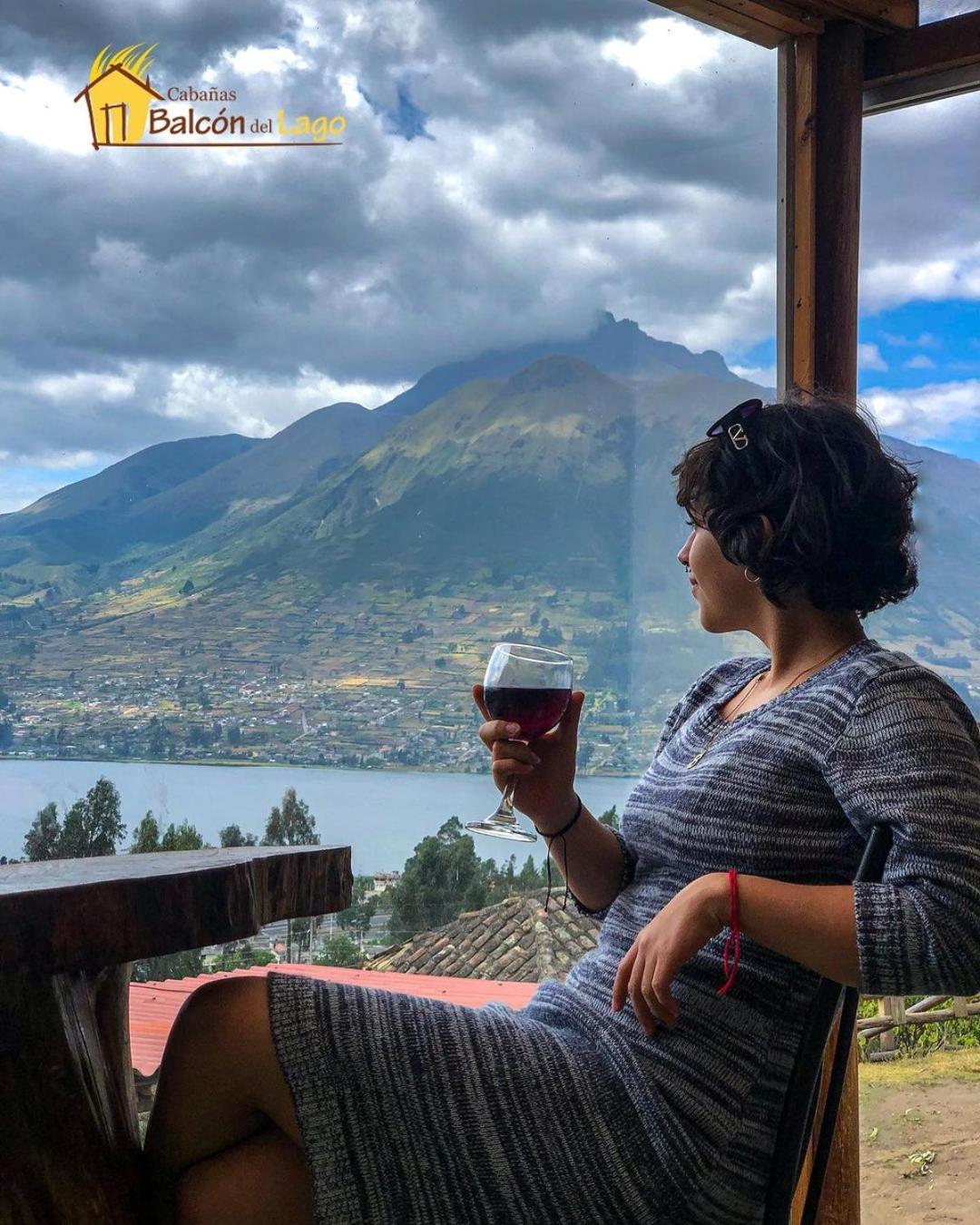 Cabanas Y Glampings Balcon Del Lago Otavalo Esterno foto