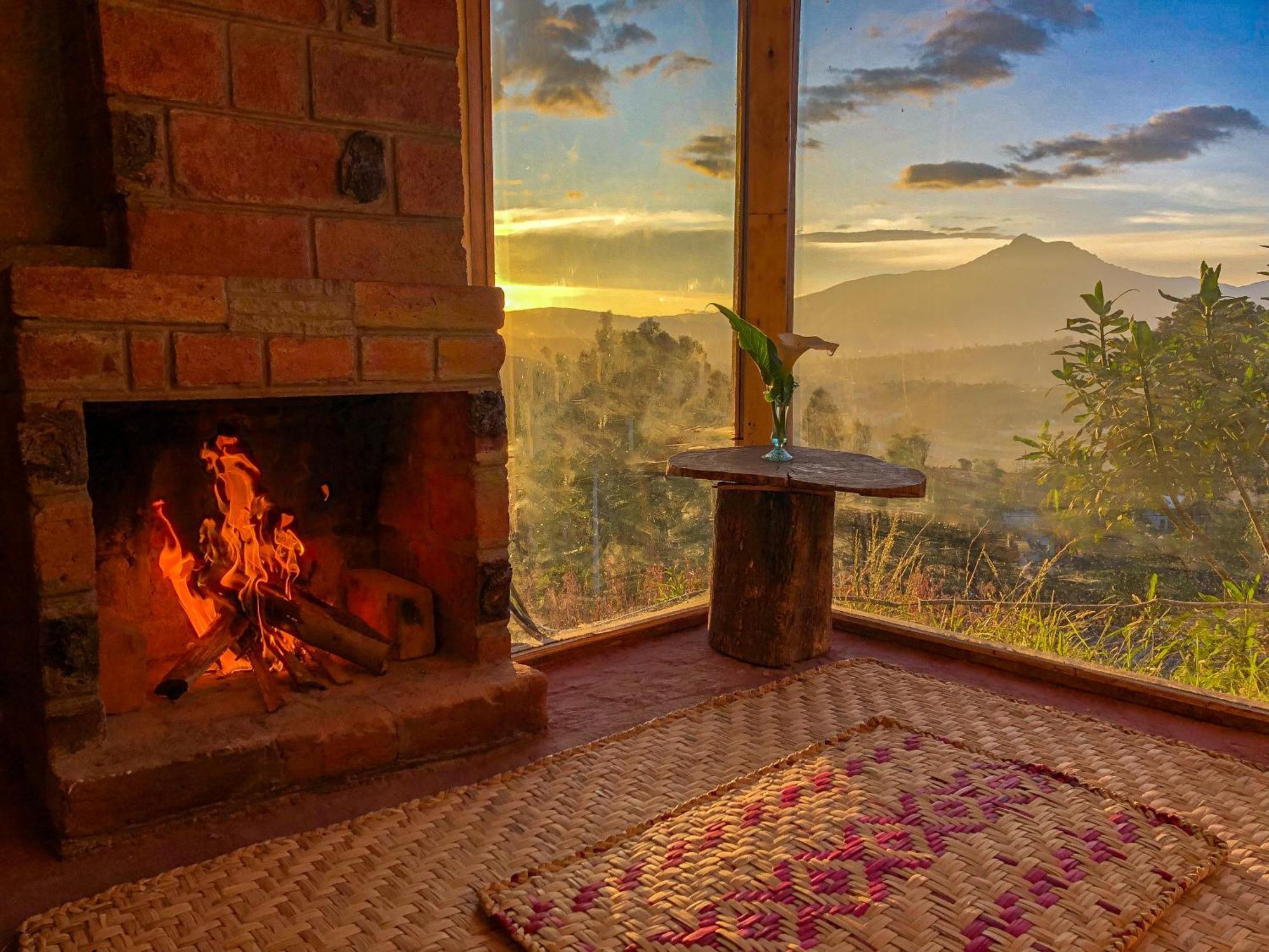 Cabanas Y Glampings Balcon Del Lago Otavalo Esterno foto