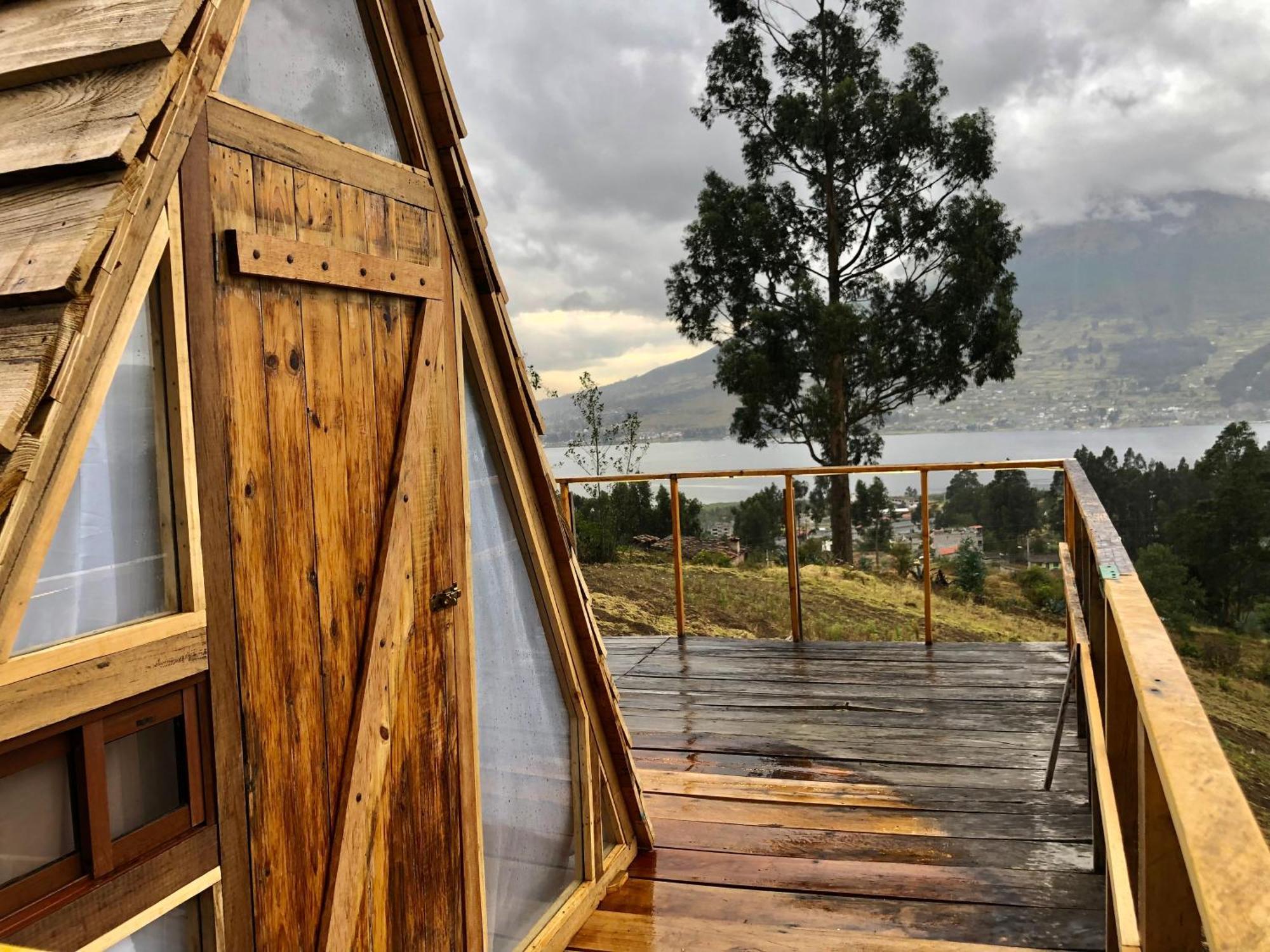 Cabanas Y Glampings Balcon Del Lago Otavalo Esterno foto